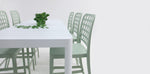 Load image into Gallery viewer, Frankie Remix 7pc Bar Set Armless - White Green