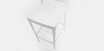 Load image into Gallery viewer, Frankie Resin Armless Barstool - White