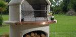 Load image into Gallery viewer, Buschbeck Rondo Fireplace and Pizza Oven - White