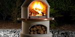 Load image into Gallery viewer, Buschbeck Rondo Fireplace and Pizza Oven - Grey