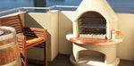 Load image into Gallery viewer, Buschbeck Rondo Fireplace and Pizza Oven - White