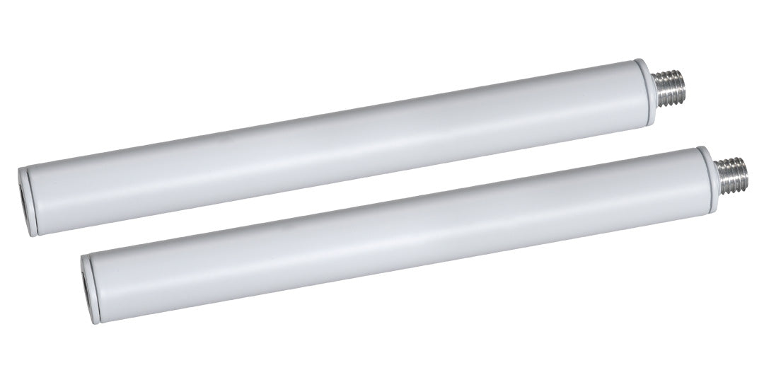 Intense Elegance Extension Poles 300mm - White