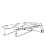 Load image into Gallery viewer, Odie Home Premium Sunlounge Cover - Black