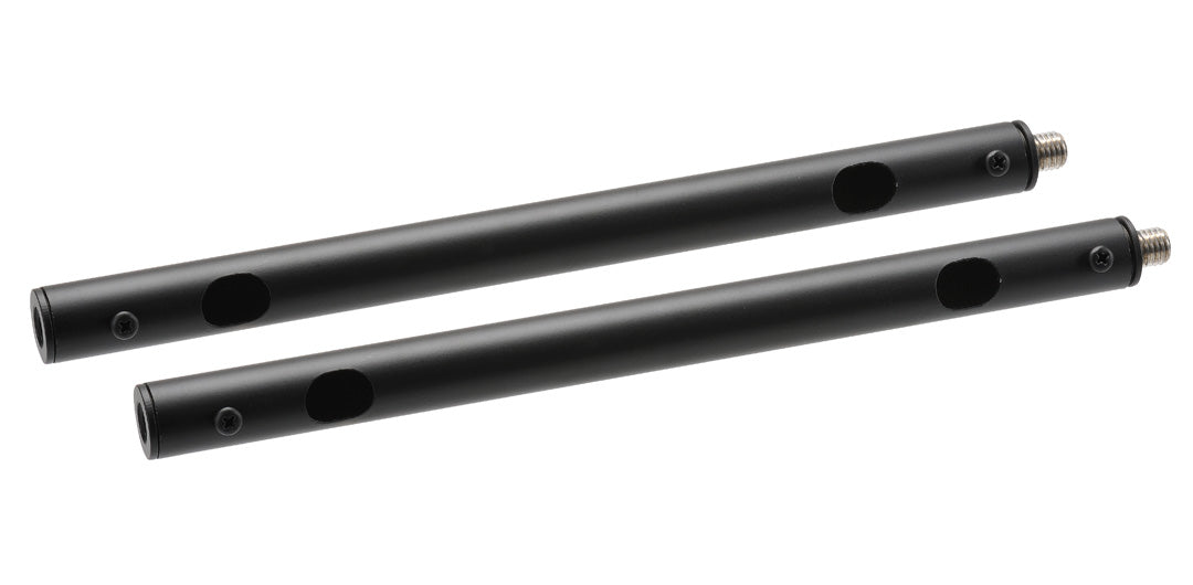 2pc Extension Mount Poles 300mm - Black
