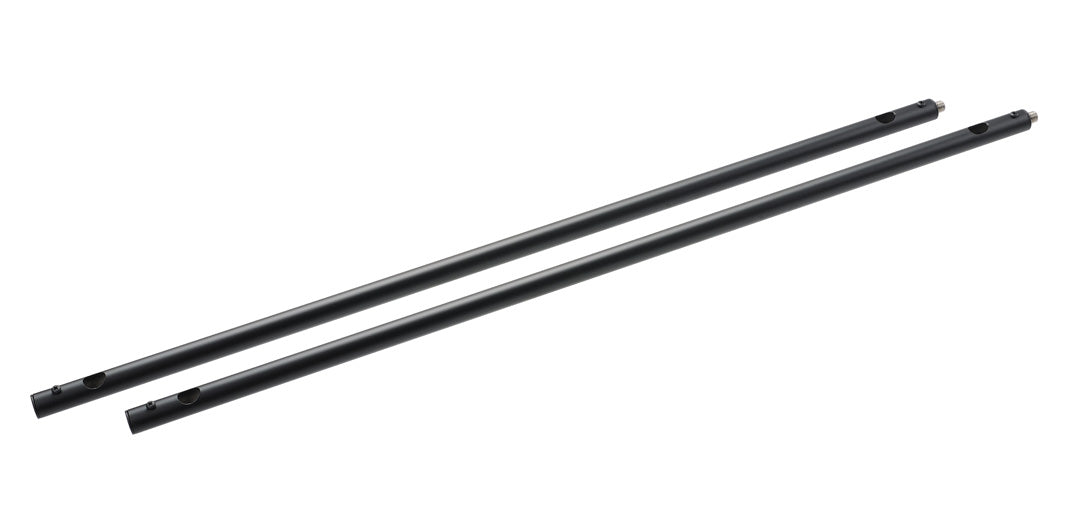 2pc Extension Mount Poles 900mm - Black
