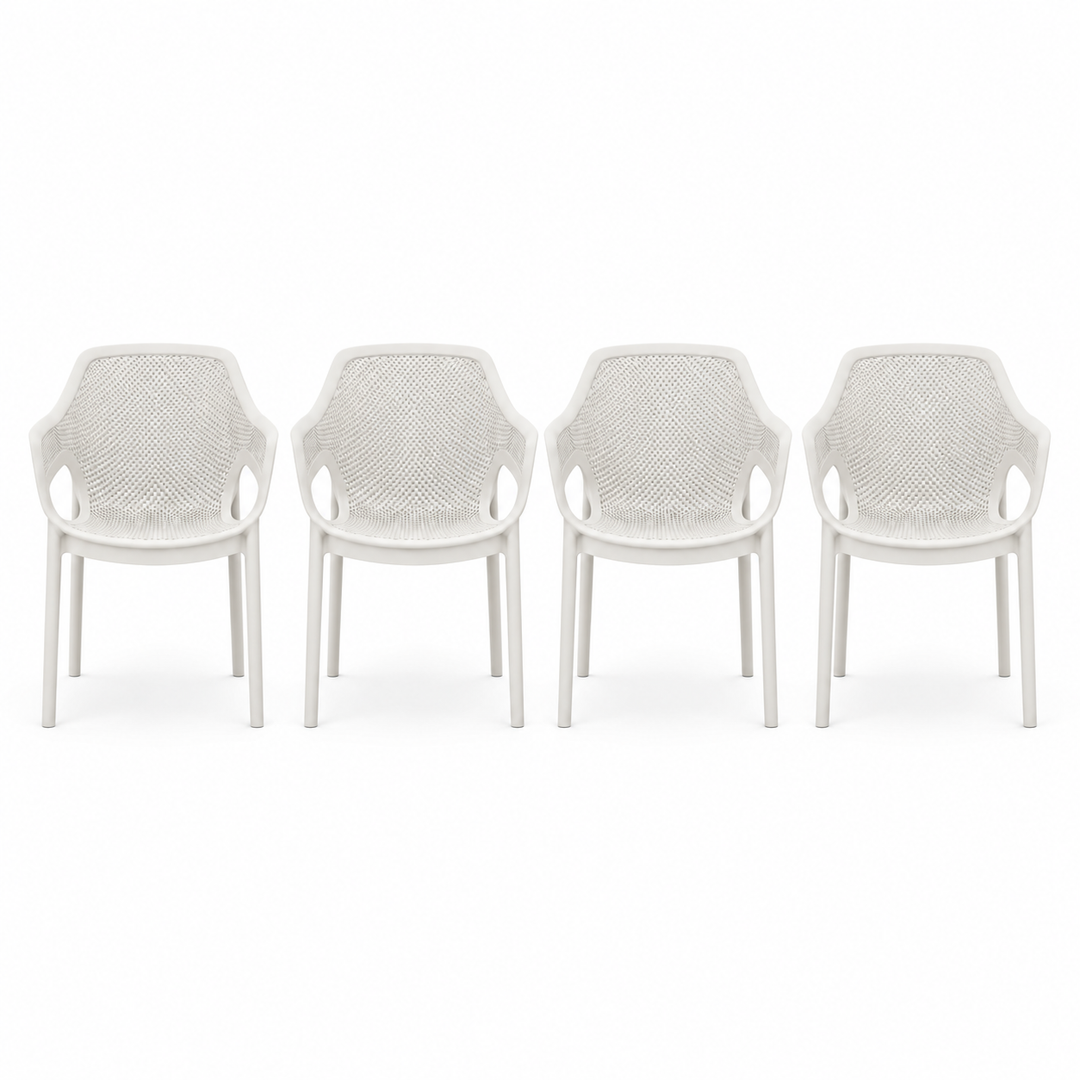 Calhoun Dining Chair Set of 4 - White