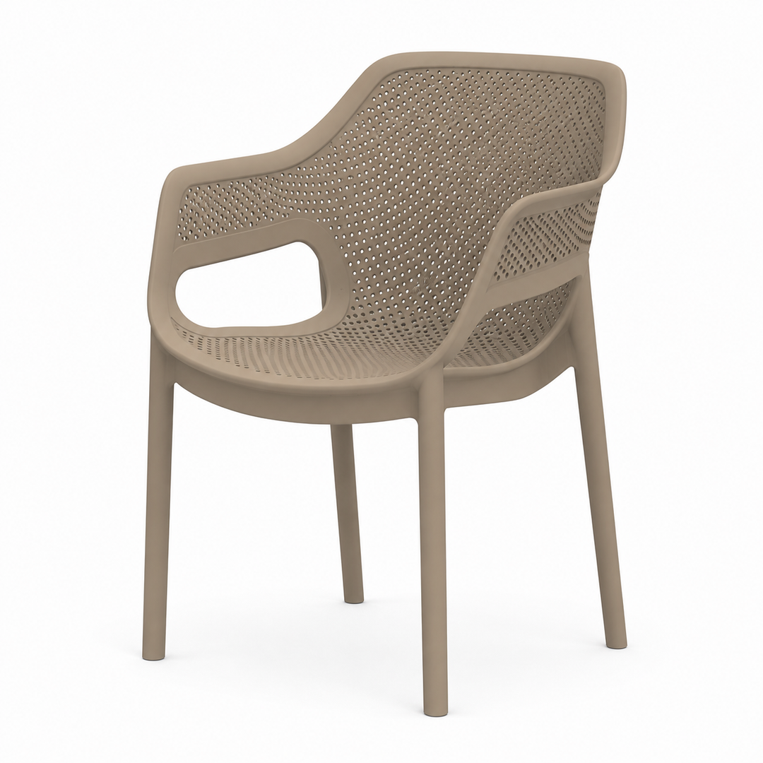 Calhoun Dining Chair Set of 4 - Taupe