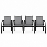 Alexi Dining Chair Set of 4 - Black