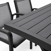 Ravenne Alexi 9pc Dining Setting - Black
