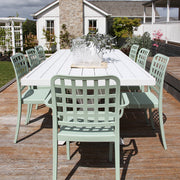 Ravenne Frankie 9pc Arm & Armless - White Green