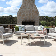 Tallulah 5pc Lounge Setting - Cream