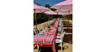 Load image into Gallery viewer, Billy Fresh 3m Bamboo Flamingo Umbrella - Pink
