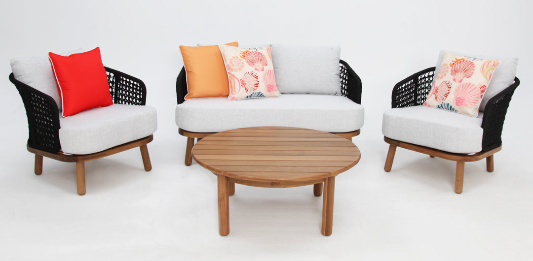 Adalita 211 Lounge Setting with Round Coffee Table