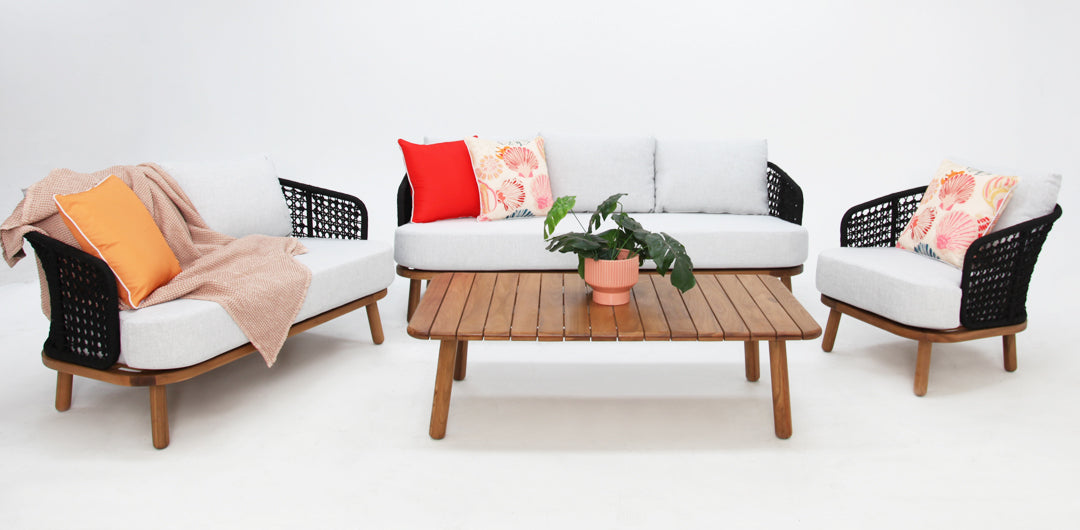 Adalita 321 Lounge Setting with Rectangle Coffee Table