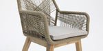 Load image into Gallery viewer, Veltis Albenga 9pc Travertine Dining Setting
