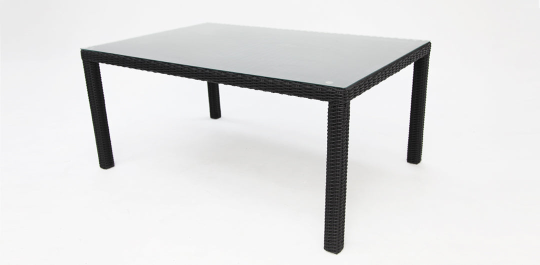 Amani 7pc Dining Setting - Black Charcoal