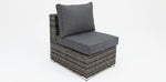 Load image into Gallery viewer, Amani 7pc Storage Lounge w/ Coffee Table - Grey
