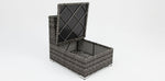 Load image into Gallery viewer, Amani 7pc Storage Lounge w/ Coffee Table - Grey
