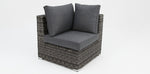 Load image into Gallery viewer, Amani 7pc Storage Lounge w/ Coffee Table - Grey
