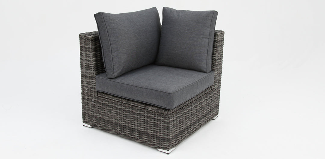 Amani 7pc Storage Lounge w/ Coffee Table - Grey