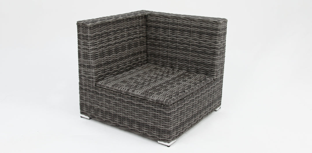 Amani 7pc Storage Lounge w/ Coffee Table - Grey
