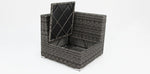 Load image into Gallery viewer, Amani Storage Corner Chair - Grey Storm
