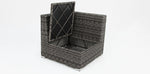 Load image into Gallery viewer, Amani 4pc Storage Lounge - Grey Storm
