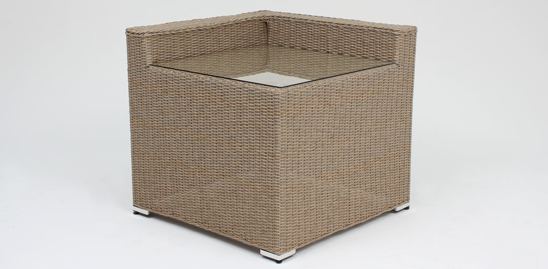 Amani Corner Table - Driftwood