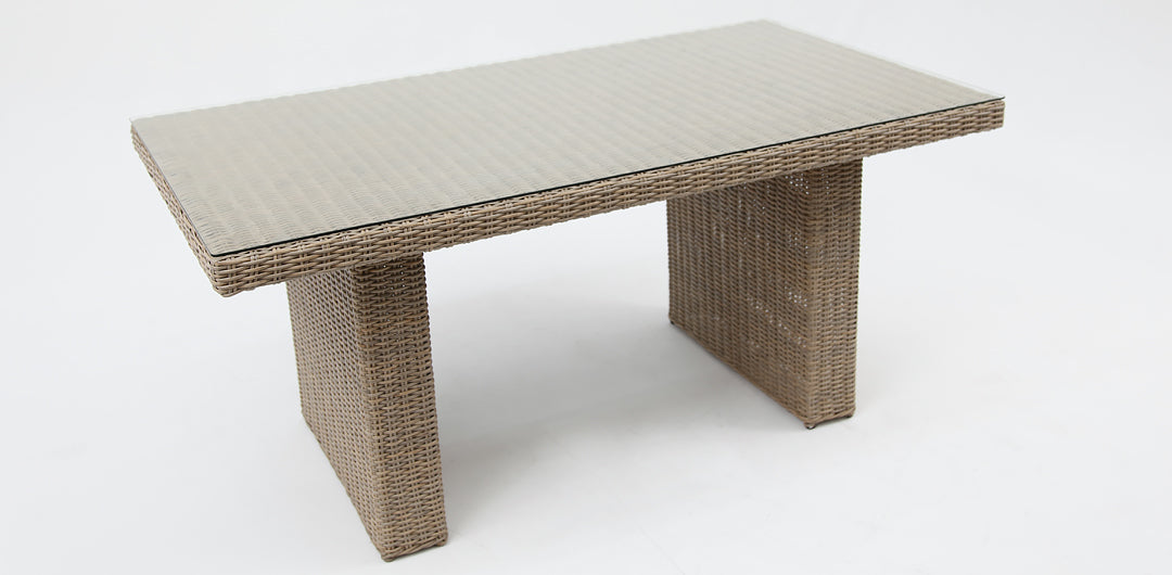 Amani Lounge Dining Table - Driftwood