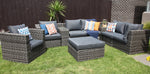 Load image into Gallery viewer, Amani 7pc Storage Lounge Dining + Cnr Table - DW
