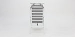 Load image into Gallery viewer, Athena Chair Matt white XN18121 light grey cushion
