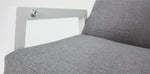 Load image into Gallery viewer, Athena Chair Matt white XN18121 light grey cushion
