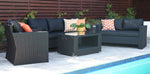 Load image into Gallery viewer, Banksia 321 Lounge Setting - Black Charcoal
