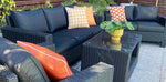 Load image into Gallery viewer, Banksia 321 Lounge Setting - Black Charcoal
