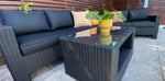 Load image into Gallery viewer, Banksia 321 Lounge Setting - Black Charcoal
