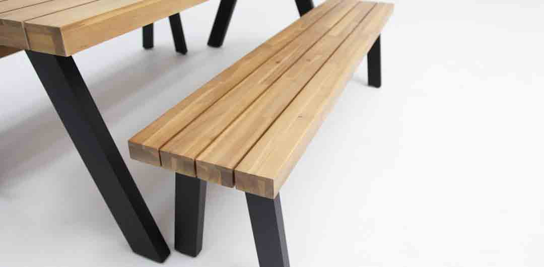 Bosco 3pc Dining Setting - Black
