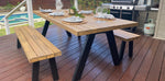Load image into Gallery viewer, Bosco 3pc Dining Setting - Black

