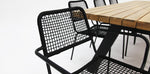 Load image into Gallery viewer, Bosco Bahamas 9pc Dining Setting - Black
