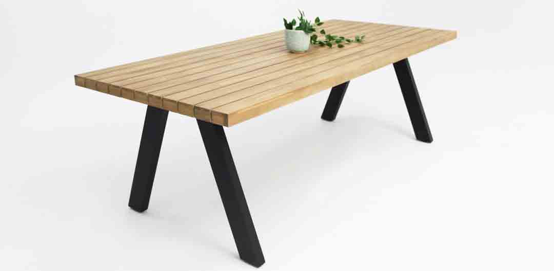 Bosco 3pc Dining Setting - Black