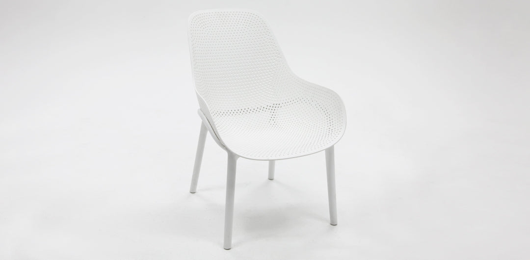 California Lounge Chair 2pc - White