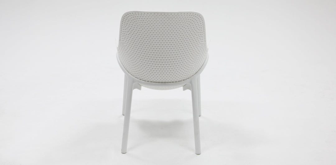 California Lounge Chair 2pc - White