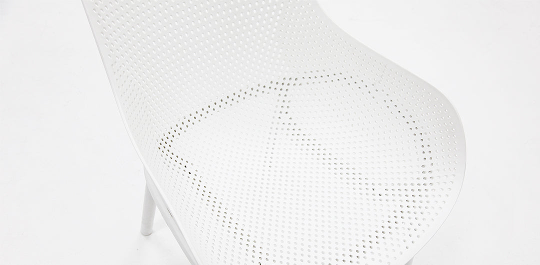 California Lounge Chair 2pc - White