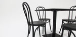 Load image into Gallery viewer, Cannes Bentwood 5pc Cafe Dining Setting - Black
