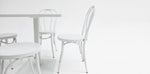 Load image into Gallery viewer, Cannes Bentwood 5pc Cafe Dining Setting - White
