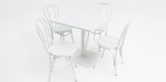 Load image into Gallery viewer, Cannes Bentwood 5pc Cafe Dining Setting - White
