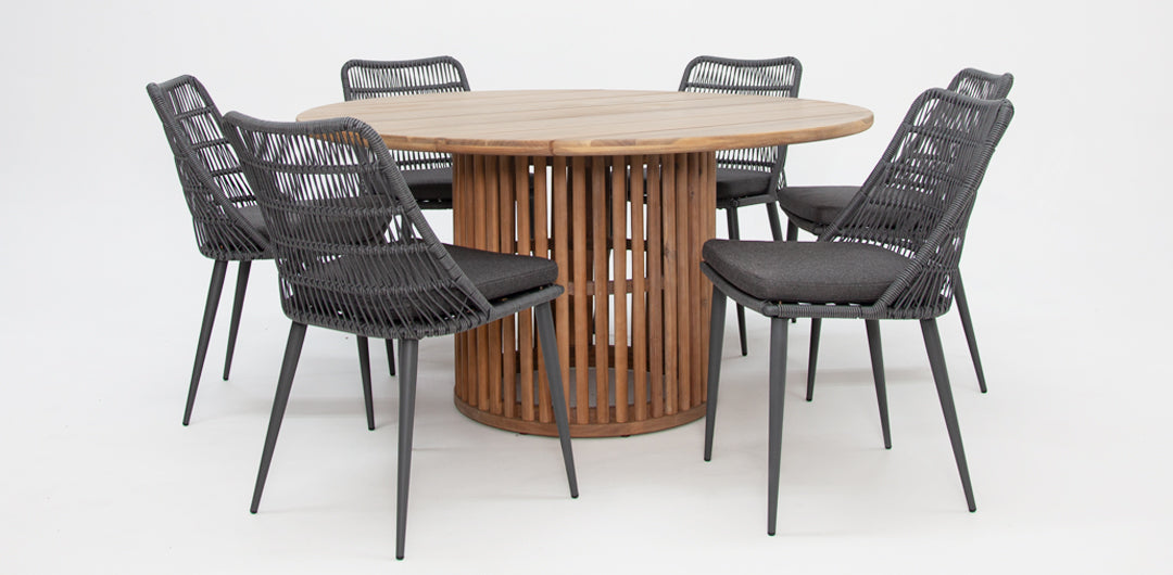 Carella Emery 7pc Dining Setting