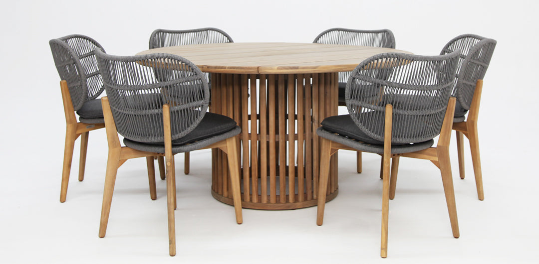 Carella Morgan 7pc Dining Setting