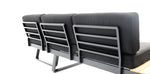 Load image into Gallery viewer, Carringbush Corner Lounge Setting With Sunbrella Fabric and Teak - Black
