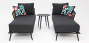 Casablanca 3pc Chaise Lounge Setting
