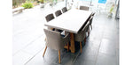 Load image into Gallery viewer, Charlotte Faro 9pc Dining Setting - Kobo Grey
